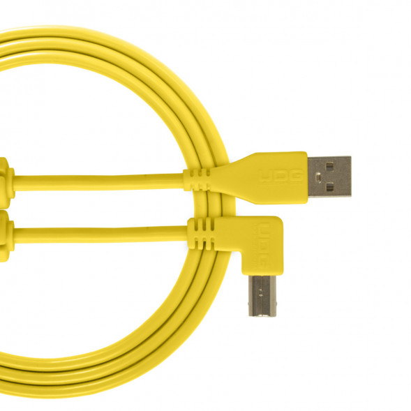 Аудиокабель UDG Ultimate Audio Cabel  USB 2.0 A-B 1 метр, жёлтый в Тюмени