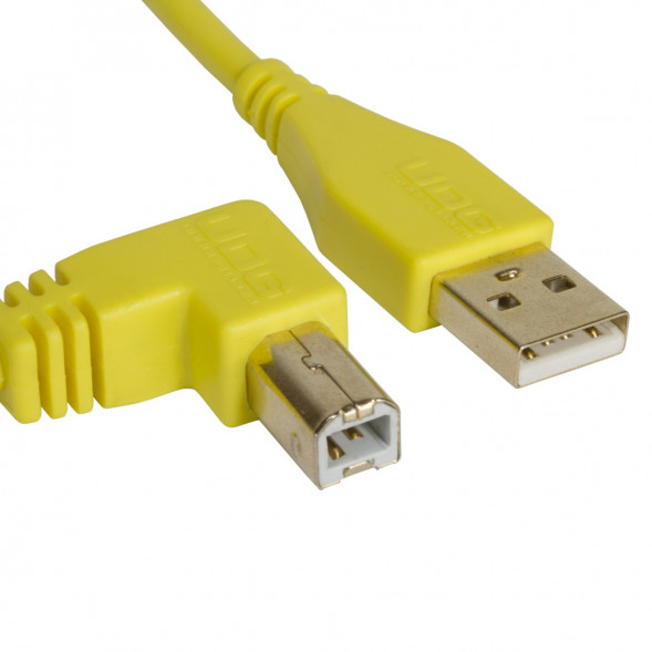 Аудиокабель UDG Ultimate Audio Cabel  USB 2.0 A-B 1 метр, жёлтый в Тюмени