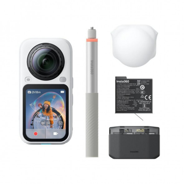 Экшн-камера Insta360 X6 Essentials Bundle, White в Тюмени