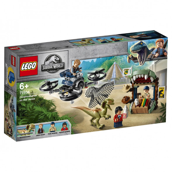 Конструктор LEGO Jurassic World 75934 Побег дилофозавра в Тюмени