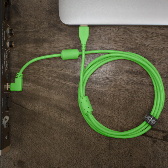 Аудиокабель UDG Ultimate Audio Cabel  USB 2.0 A-B 2 метра, зелёный в Тюмени