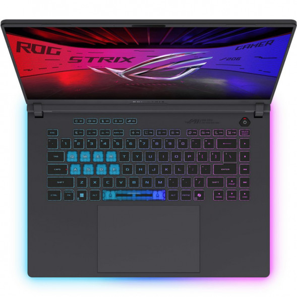 Ноутбук игровой ASUS ROG Strix G16 G615JMR-TS415 (16&amp;quot;, IPS, Intel Core i7-14650HX 2.2ГГц, 16-ядерный, 16ГБ DDR5, 512 ГБ SSD, NVIDIA GeForce RTX 5060 - 8 ГБ, без ОС), серый в Тюмени