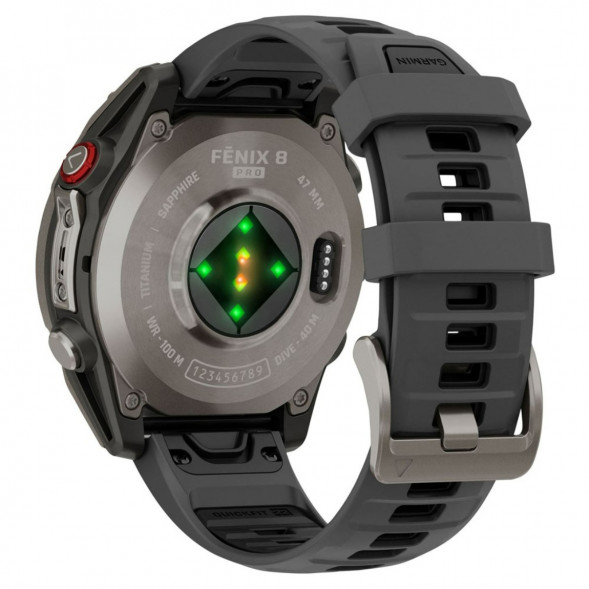 Умные часы Garmin Fenix 8 PRO, 47 мм, AMOLED, Sapphire, Titanium with Graphite/Black Silicone Band 010-03198-10 в Тюмени