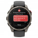 Умные часы Garmin Fenix 8 PRO, 47 мм, AMOLED, Sapphire, Titanium with Graphite/Black Silicone Band 010-03198-10 в Тюмени