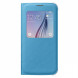 Чехол для Samsung Galaxy S6 S-View Cover (EF-CG920BLE), Blue в Тюмени