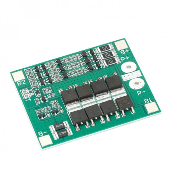 Плата защиты аккумулятора BMS 3S 25A для Li-ion в Тюмени