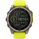 Умные часы Garmin Fenix 8, 51 мм, Solar, Sapphire Titanium with AMP Yellow/Graphite Silicone Band 010-02907-20 в Тюмени
