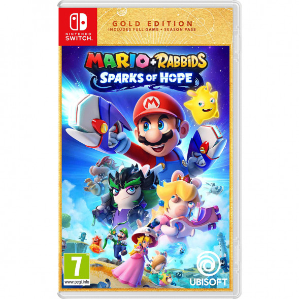 Игра Mario + Rabbids: Sparks of Hope. Gold Edition [Nintendo Switch, русские субтитры] в Тюмени