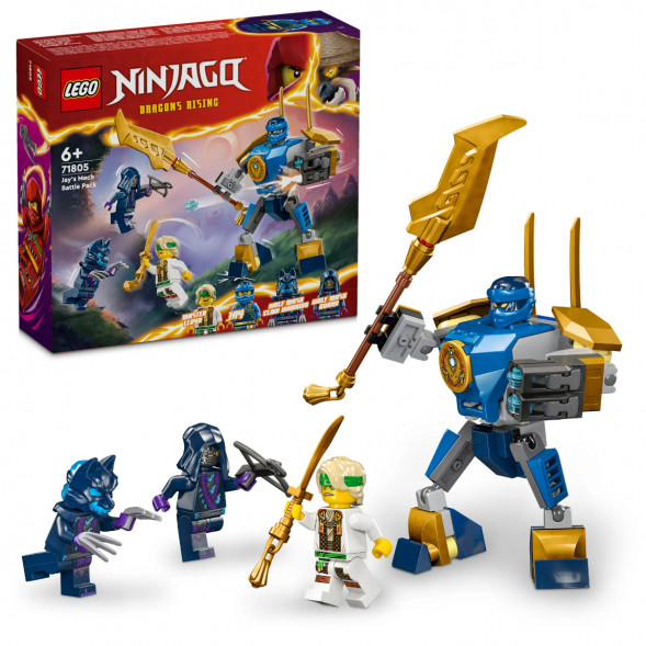 Конструктор LEGO Ninjago 71805 Боевой набор мехов Джея в Тюмени