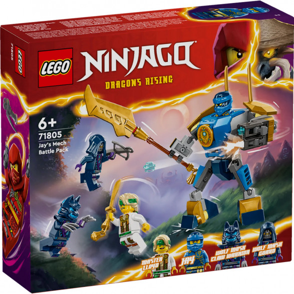 Конструктор LEGO Ninjago 71805 Боевой набор мехов Джея в Тюмени