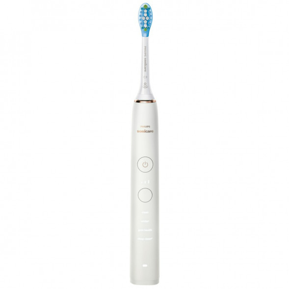 Электрическая зубная щетка Philips Sonicare 9000 Diamond Clean, белый в Тюмени