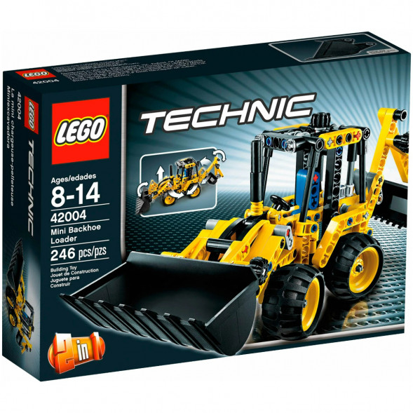 Конструктор LEGO Technic 42004 Экскаватор-погрузчик в Тюмени