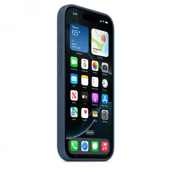 Чехол Apple iPhone 16 Pro Silicone Case with MagSafe, Denim (MYYK3ZM/A) в Тюмени