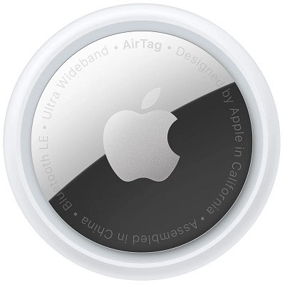 Трекер Apple AirTag белый/серебристый 1 шт в Тюмени