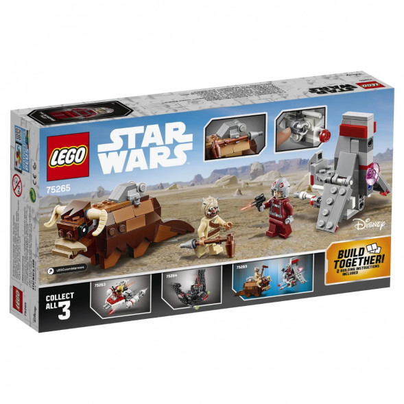 Конструктор LEGO Star Wars 75265 Микрофайтеры Скайхоппер T-16 против Банты в Тюмени