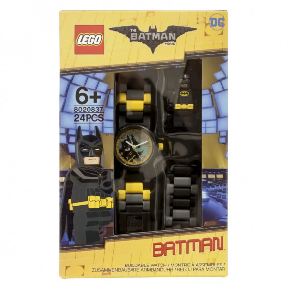 Часы LEGO Super Heroes 8020837 Бэтмен с минифигуркой в Тюмени