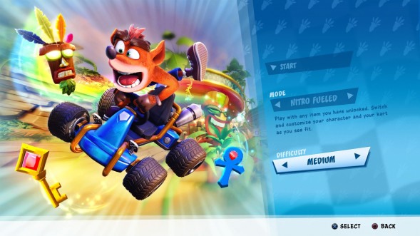 Crash Team Racing Nitro-Fueled [PS4, английская версия] в Тюмени