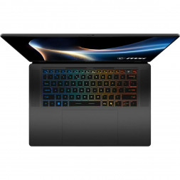 Ноутбук MSI Stealth 16 AI+ B3WI-012RU (16", OLED, Intel Core Ultra 9 386H 2.1ГГц, 16 ядер, 32ГБ DDR5, 1ТБ SSD, NVIDIA GeForce RTX 5080, Windows 11 Home), черный