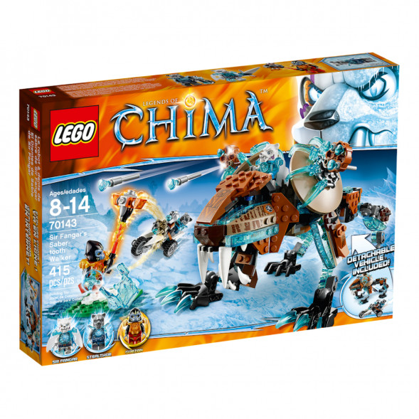 Конструктор LEGO Legends of Chima 70143 Саблезубый шагающий робот Сэра Фангара в Тюмени