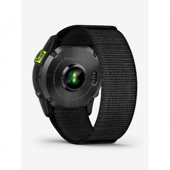 Умные часы Garmin Enduro 2 угольно-серый DLC титановый с нейлоновым ремешком UltraFit 010-02754-01 в Тюмени