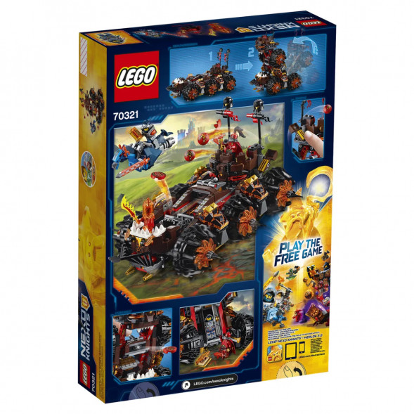 Конструктор LEGO Nexo Knights 70321 Роковое наступление Генерала Магмара в Тюмени