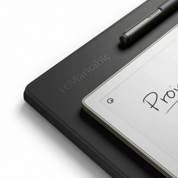 Графический планшет reMarkable Paper Pro + Marker Plus + чехол Book Folio Leather Black в Тюмени