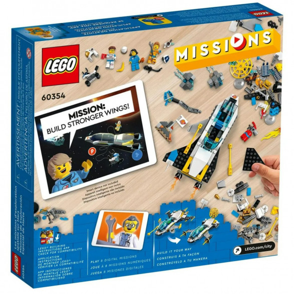 Конструктор LEGO City 60354 Космическая миссия для исследования Марса в Тюмени