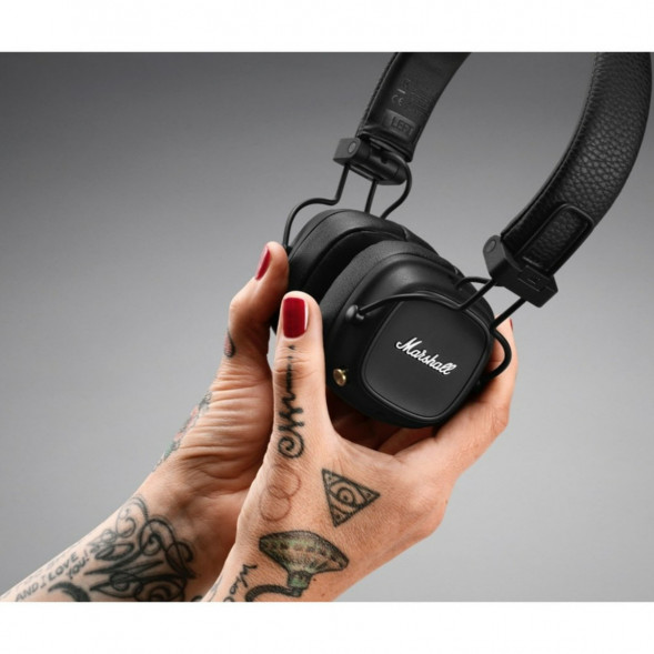 Беспроводные наушники Marshall Major IV, черный в Тюмени