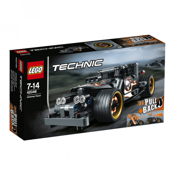Конструктор LEGO Technic 42046 Гоночный автомобиль для побега в Тюмени