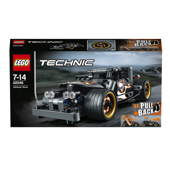 Конструктор LEGO Technic 42046 Гоночный автомобиль для побега в Тюмени