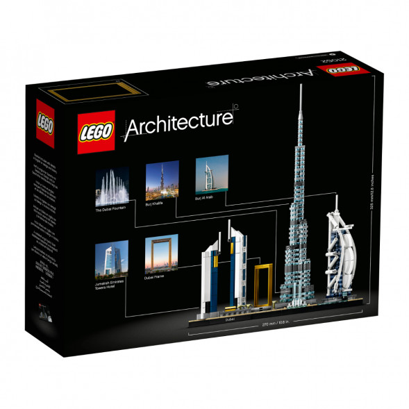 Конструктор LEGO Architecture 21052 Дубай в Тюмени