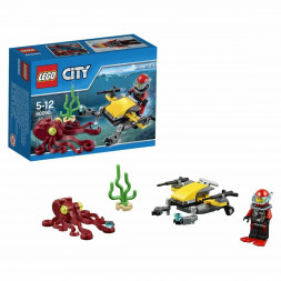 Конструктор LEGO City Deep Sea Explorers 60090 Глубоководный скутер