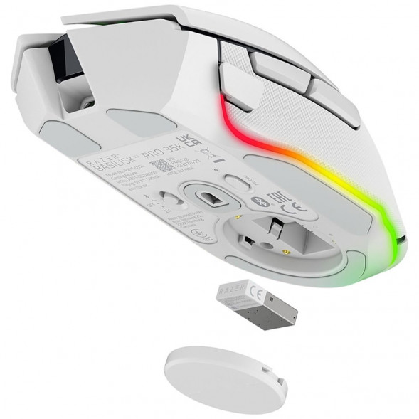 Компьютерная мышь Razer Basilisk V3 Pro 35K белый (RZ01-05240200-R3G1) в Тюмени