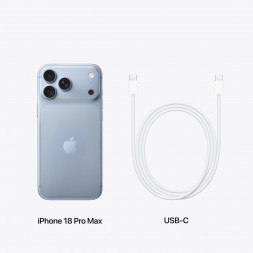 Смартфон Apple iPhone 18 Pro Max 2TB (SIM + eSIM), Glacier