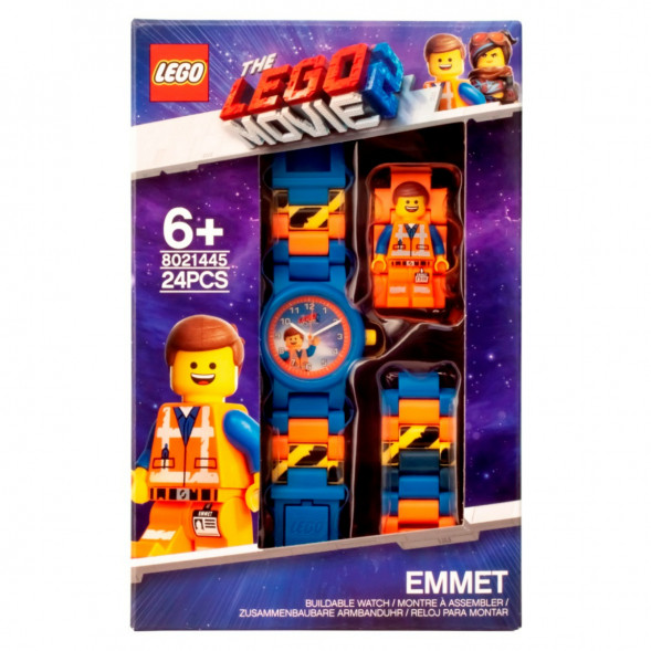 Часы LEGO Movie 8021445 «Emmet» с минифигуркой в Тюмени