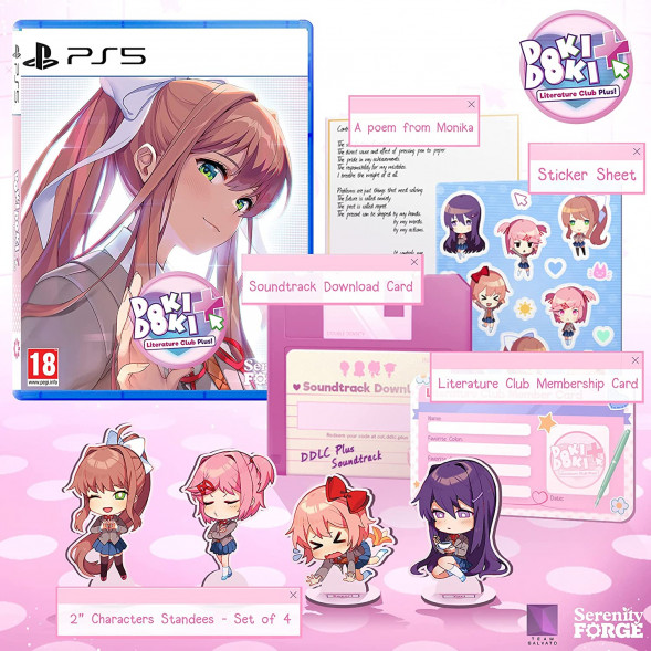 Игра Doki Doki Literature Club Plus! [PS5, русские субтитры] в Тюмени