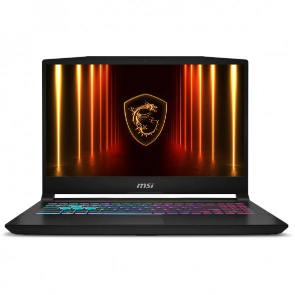 Ноутбук MSI Katana 15 HX B14WFK-1073XRU (15.6&amp;quot;, IPS, Intel Core i7-14650HX 2.2ГГц, 16 ядер, 16ГБ DDR5, 512ГБ SSD, NVIDIA GeForce RTX 5060 - 8 ГБ, без ОС), черный в Тюмени