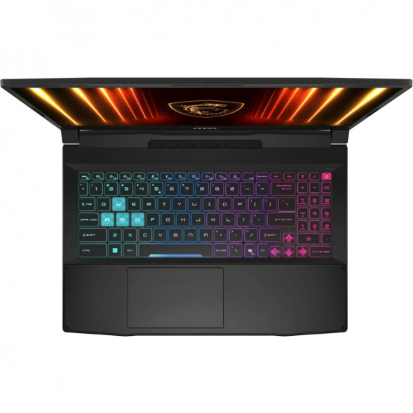 Ноутбук MSI Katana 15 HX B14WFK-1073XRU (15.6&amp;quot;, IPS, Intel Core i7-14650HX 2.2ГГц, 16 ядер, 16ГБ DDR5, 512ГБ SSD, NVIDIA GeForce RTX 5060 - 8 ГБ, без ОС), черный в Тюмени