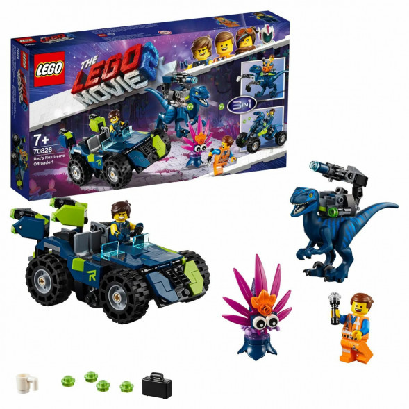 Конструктор LEGO Movie 70826 Рэкстремальный внедорожник Рэкса в Тюмени