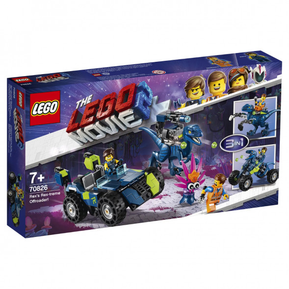 Конструктор LEGO Movie 70826 Рэкстремальный внедорожник Рэкса в Тюмени
