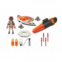 Конструктор Playmobil Top Agents 70004 Подводное крыло шпионской команды