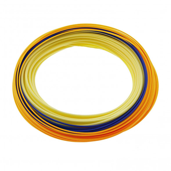 Леска RIO Premier Dart V2.0 Float WF7F/S3, Black/Yellow/Blue/Orange в Тюмени