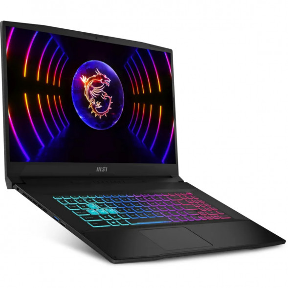 Ноутбук MSI Katana 17 B13VEK-1622XRUY (17.3&amp;quot;, IPS, Intel Core i7 13620H 2.4ГГц, 10 ядер, 16ГБ DDR5, 512ГБ SSD, NVIDIA GeForce RTX 4050 - 6 ГБ, FreeDOS), черный в Тюмени