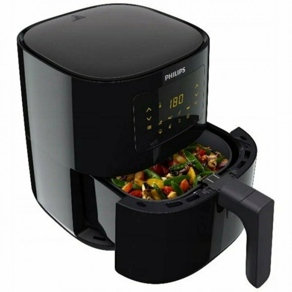 Аэрогриль Philips HD9252/90 Airfryer, черный в Тюмени