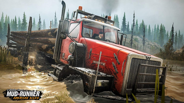 Игра Spintires: MudRunner American Wilds [Nintendo Switch, русские субтитры] в Тюмени