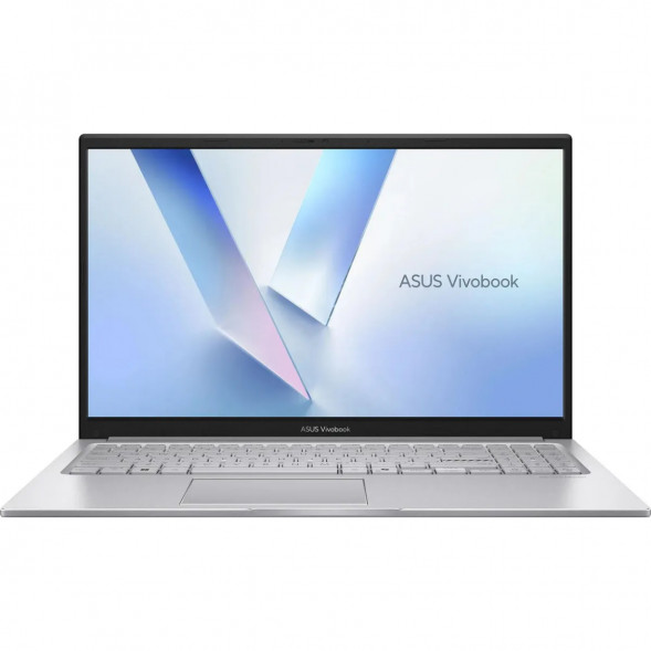 Ноутбук ASUS Vivobook 15 X1504MA-BQ224 (15.6&amp;quot;, IPS, Intel Core 5 320 1.5ГГц, 6 ядер, 8ГБ DDR5, 512ГБ SSD, Intel Graphics, без ОС), серебристый в Тюмени