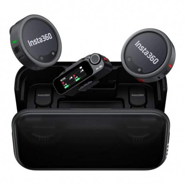 Беспроводной микрофон Insta360 Mic Pro (2TX + 1RX) в Тюмени