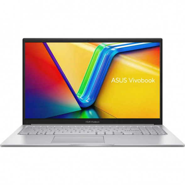 Ноутбук ASUS Vivobook 15 X1504VA-BQ4172 (15.6&amp;quot;, IPS, Intel Core 5 120U 1.4ГГц, 10 ядер, 8ГБ DDR5, 512ГБ SSD, Intel Graphics, без ОС), серебристый в Тюмени