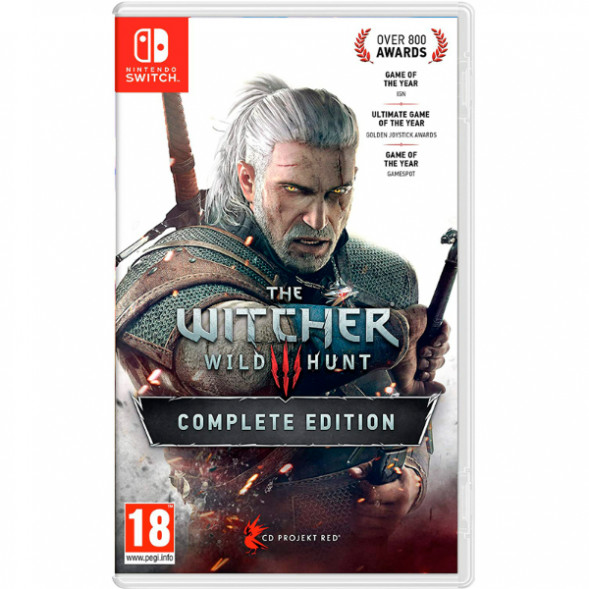 Игра Witcher 3 Wild Hunt Complete Edition (Ведьмак 3: Дикая Охота - Полное Издание) (Русская версия) для Nintendo Switch в Тюмени