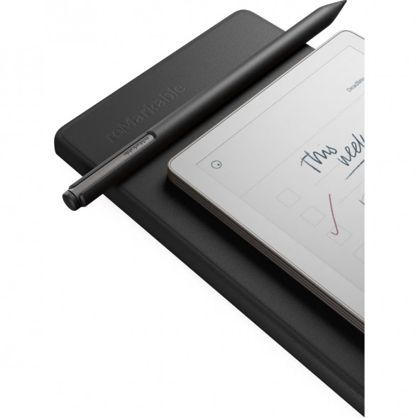 Графический планшет reMarkable Paper Pro Move + Стилус MarkerPlus + Чехол BookFolio Premium Leather, Black в Тюмени